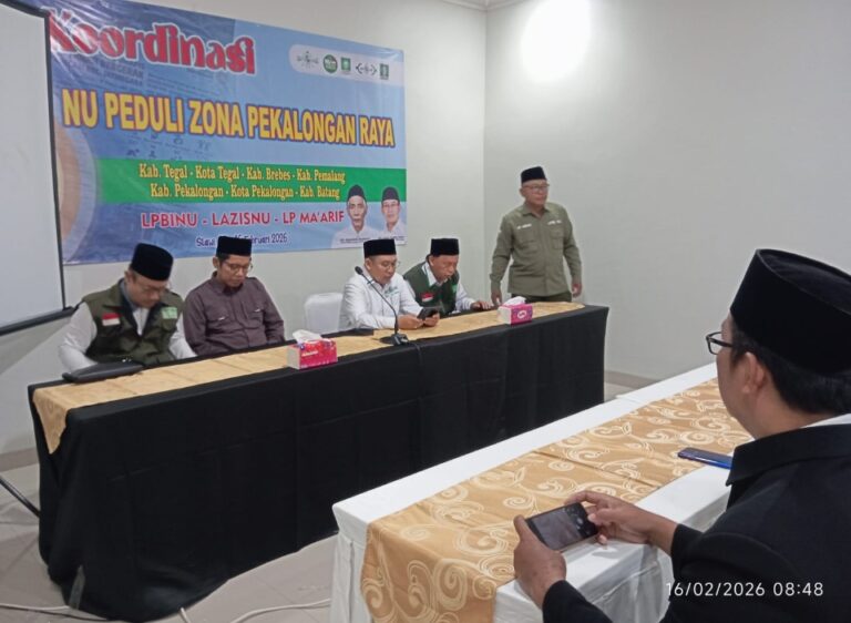 Matangkan Sistem Kerja, NU Peduli Zona Pekalongan Raya Perkuat Koordinasi dan Mitigasi Bencana