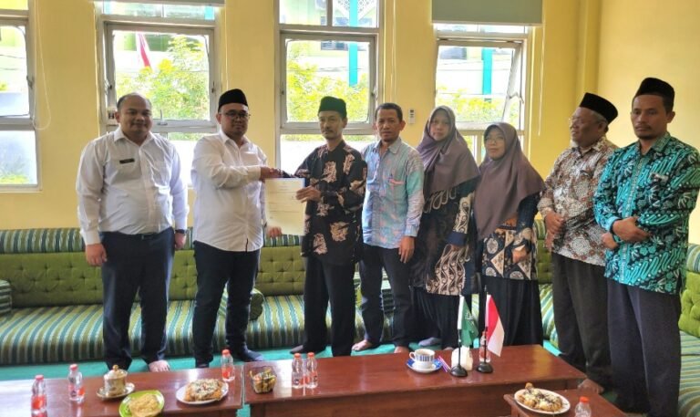 TK Muslimat NU Mashitoh 17 Kebulen Akhirnya Miliki Sertifikat Tanah Wakaf